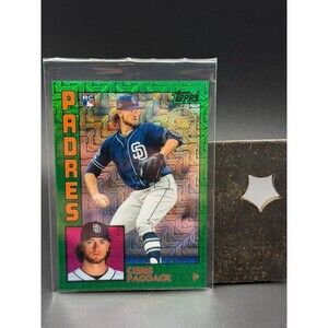 2019 Topps Update Silver Pack Chris Paddack RC Green Refractor /99 #T84U-35